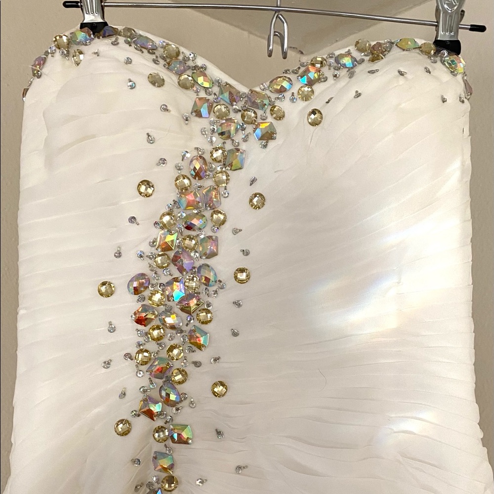 White Prom Dress